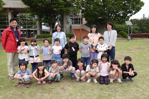 集合写真　小学生　 アフロ